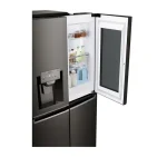 باز شدن درب یخچال فریزر ال جی مدل GR-X24FMKBL