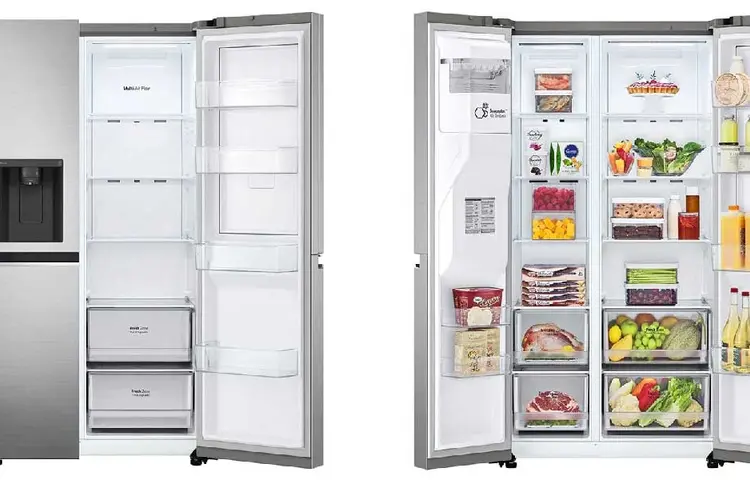 یخچال فریزر ساید بای ساید ال‌جی مدل GM-X945NS9F